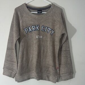 Park City Utah Tan Sweater